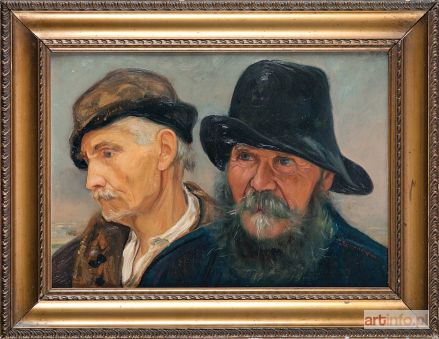 HOFMAN Wlastimil | Autoportret z wędrowcem