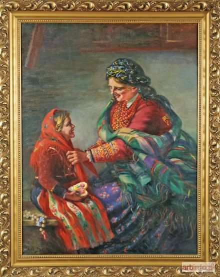 SASKI Sylweriusz | MATKA I CÓRKA, 1928