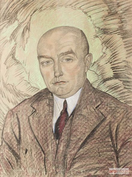 WITKACY - WITKIEWICZ Stanisław Ignacy | Portret mężczyzny, 1930