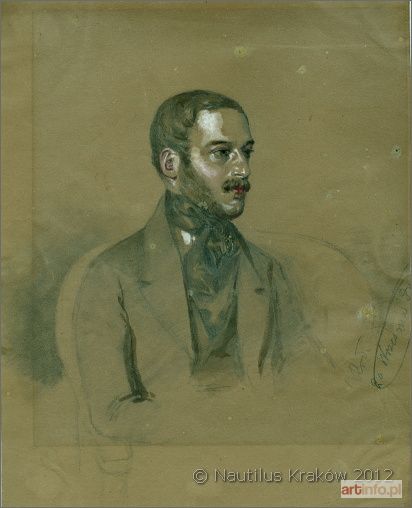 RODAKOWSKI Henryk | Portret mężczyzny, 1841