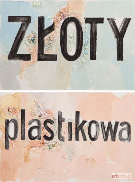 SAWICKA Jadwiga | ZŁOTY plastikowa, 2014 r.