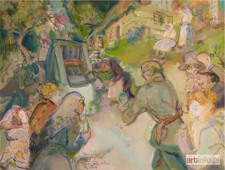 POCHWALSKI Kasper | EXODUS „Borem, lasem” z cyklu „IX 1939”