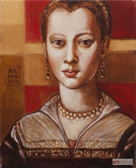 SKOCZEK-WOJNICKA Mira | Kobieta z perłami, 2014