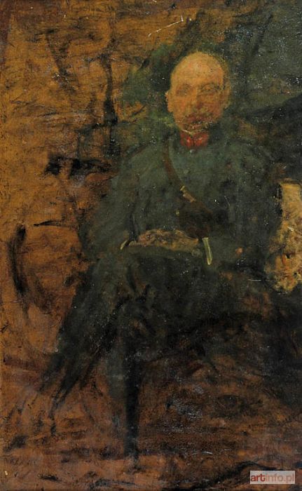 BOZNAŃSKA Olga | Portret oficera, ok 1915-20