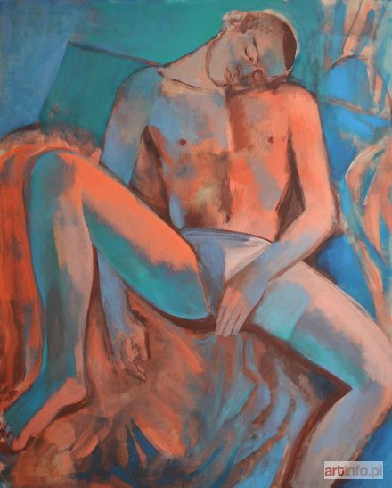 LEWANDOWSKI Juliusz (Juliusz MARTWY, pseud.) | Akt czerwony, 2016