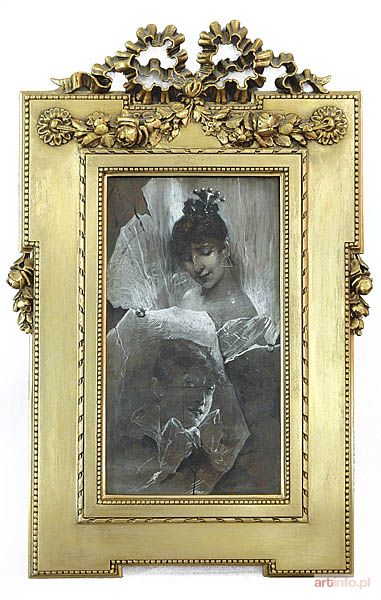 ŻMURKO Franciszek | Trzy główki kobiece - en grisaille