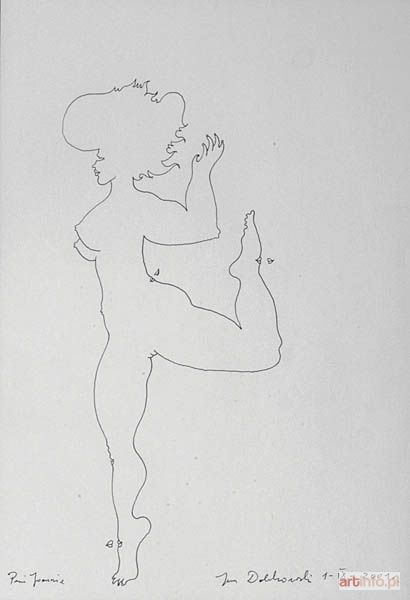 DOBKOWSKI Jan | Akt tańczący, 2001