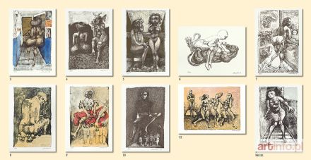 LEBENSTEIN Jan | Teka litografii CARNET INCOMPLET, 1967