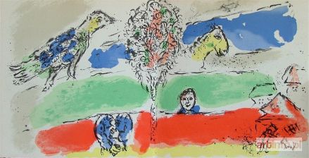 CHAGALL Marc | Le Fleuve vert. Zielona rzeka, 1974