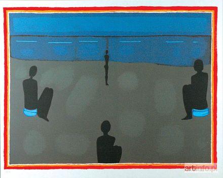NOWOSIELSKI Jerzy | Plaża tybetańska, 1988