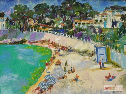 JONIAK Juliusz | Plaża w Cassis (2007)
