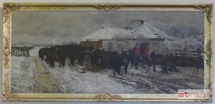 CHEŁMOŃSKI Józef | Przed karczmą