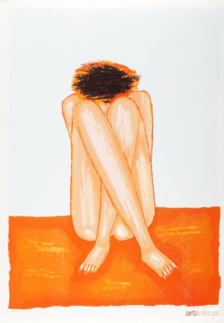 NOWOSIELSKI Jerzy | Akt siedzący, 1997 r.