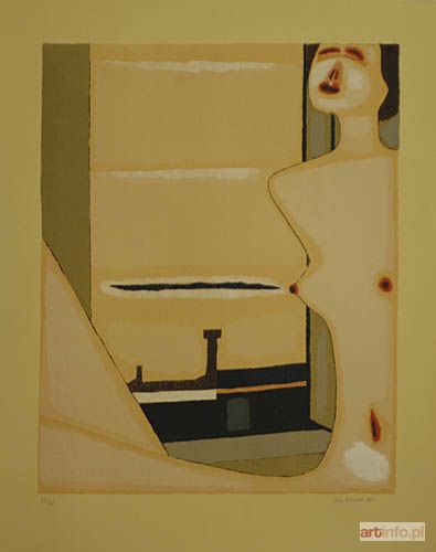 NOWOSIELSKI Jerzy | Akt w oknie, 1999 r.