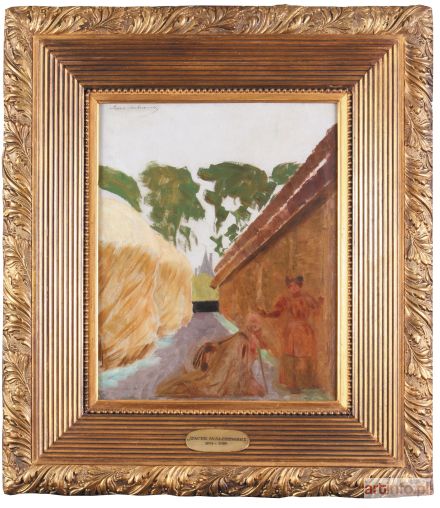 MALCZEWSKI Jacek | Pejzaż z autoportretem (Powrót w rodzinne strony), ok. 1911 - 13 r.
