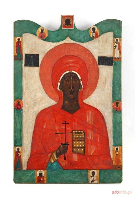 NOWOSIELSKI Jerzy | Ikona - Święta Paraskewa, 1962 r.
