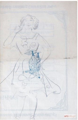 HOFMAN Wlastimil | Postać śmiejącej się dziewczyny , ok. 1908