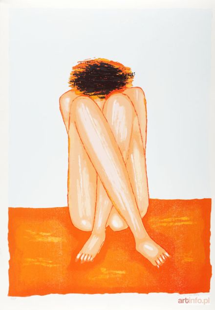NOWOSIELSKI Jerzy | Akt siedzący, 1997 r.